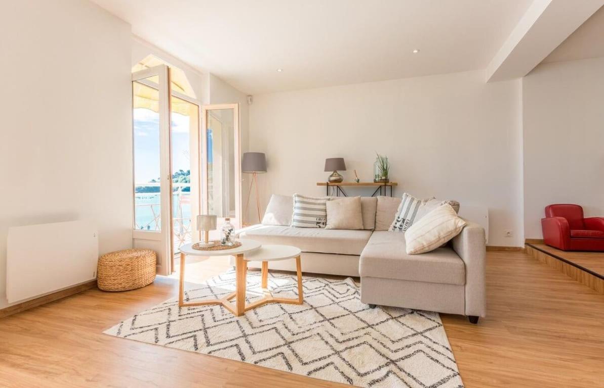 Les Pieds Dans L'Eau - Bel Appartement - Vue Mer Канкаль Экстерьер фото